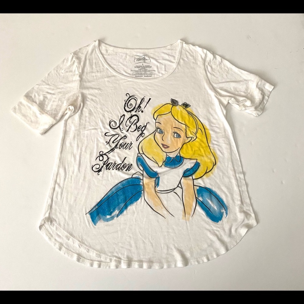 Disney Store Boutique Alice In Wonderland Shirt